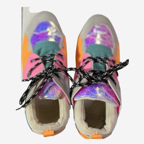 Y2K Sneakers Chunky Retro 90's Cape Robin Women Size 7½ - 8 Multi-Color Lace Up - Picture 4 of 7